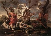 Poussin, Venus Presenting Arms to Aeneas f
